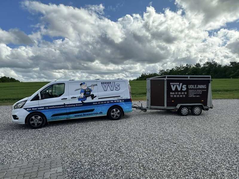 Mobil varmetrailer